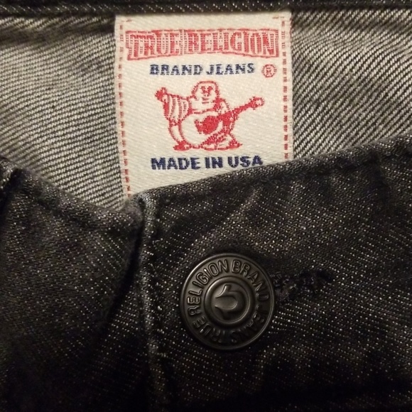 True Religion black jeans - Picture 2 of 8